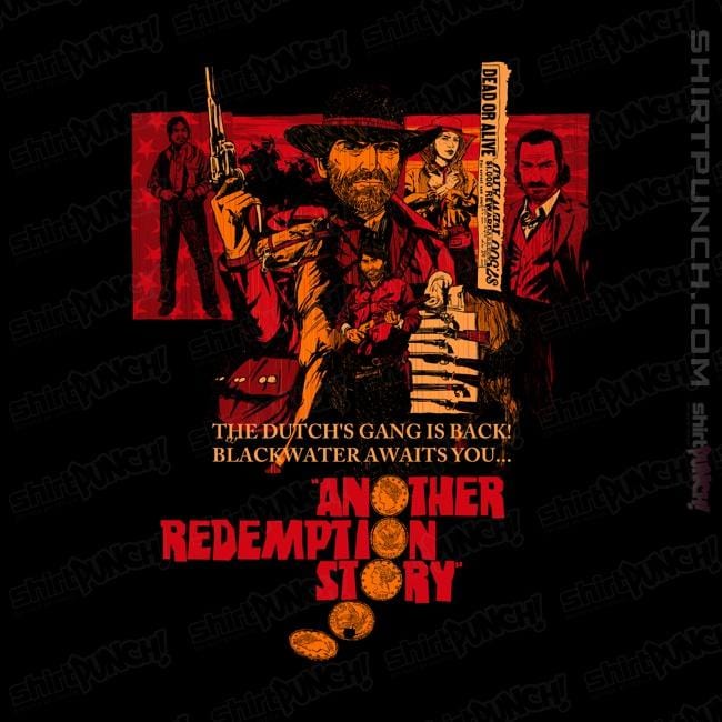 Shirts Magnets / 3"x3" / Black Another Story Of Redemption