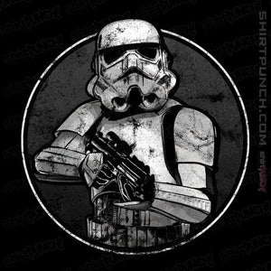 Shirts Magnets / 3"x3" / Black Retro Trooper