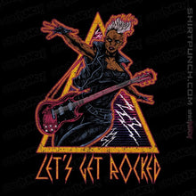 Load image into Gallery viewer, Secret_Shirts Magnets / 3&quot;x3&quot; / Black Get Rocked!
