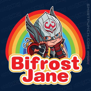 Shirts Magnets / 3"x3" / Navy Bifrost Jane