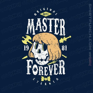 Shirts Magnets / 3"x3" / Navy He-Man Forever