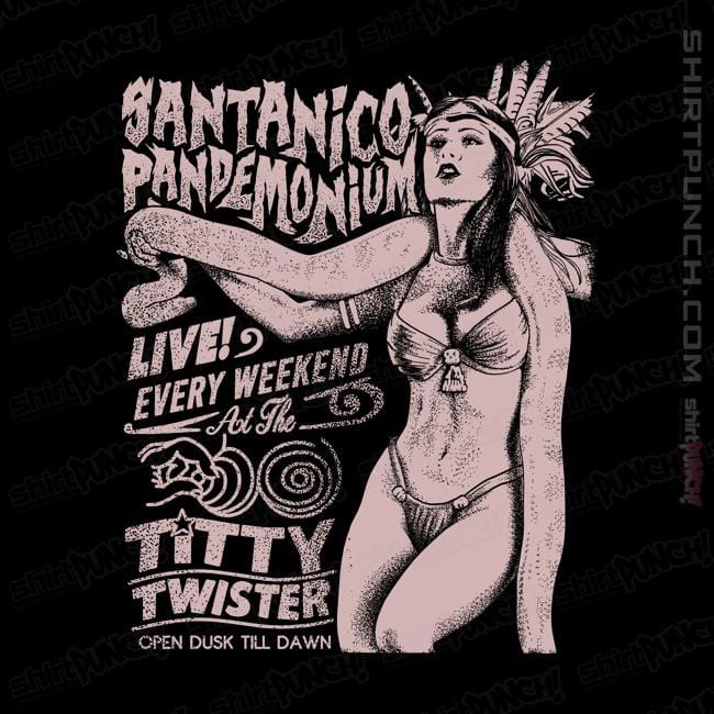 Shirts Magnets / 3"x3" / Black Santanico Pandemonium