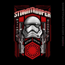 Load image into Gallery viewer, Shirts Magnets / 3&quot;x3&quot; / Black Storm Trooper
