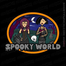 Load image into Gallery viewer, Shirts Magnets / 3&quot;x3&quot; / Black Spooky World
