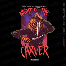 Load image into Gallery viewer, Shirts Magnets / 3&quot;x3&quot; / Black Night Of The Carver
