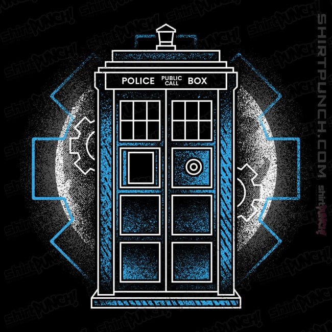 Secret_Shirts Magnets / 3"x3" / Black Moonlight Phone Box