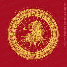 Load image into Gallery viewer, Shirts Magnets / 3&quot;x3&quot; / Red Seal Of Lions
