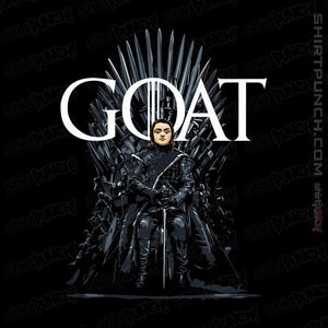 Shirts Magnets / 3"x3" / Black Arya Greatest Of All Time