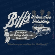 Load image into Gallery viewer, Daily_Deal_Shirts Magnets / 3&quot;x3&quot; / Navy Biff&#39;s Auto Detailing
