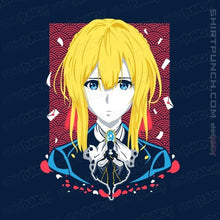 Load image into Gallery viewer, Shirts Magnets / 3&quot;x3&quot; / Navy Violet Evergarden Memory Doll
