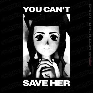 Shirts Magnets / 3"x3" / Black You Can't Save Her