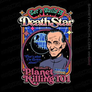 Daily_Deal_Shirts Magnets / 3"x3" / Black Let's Build A Death Star