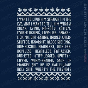 Shirts Magnets / 3"x3" / Navy Clark Tirade