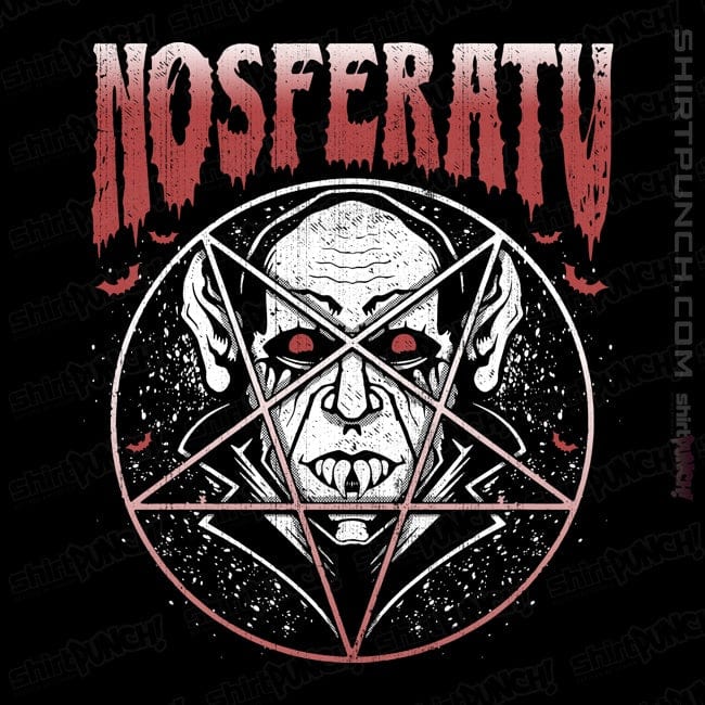 Shirts Magnets / 3"x3" / Black Classic Vampire Metal