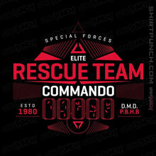Load image into Gallery viewer, Shirts Magnets / 3&quot;x3&quot; / Black Predator Rescue Team

