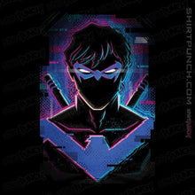 Load image into Gallery viewer, Daily_Deal_Shirts Magnets / 3&quot;x3&quot; / Black Glitch Nightwing
