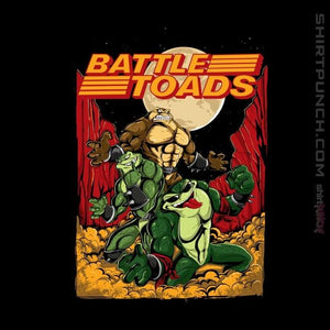 Shirts Magnets / 3"x3" / Black Battletoads