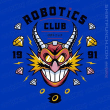Load image into Gallery viewer, Shirts Magnets / 3&quot;x3&quot; / Royal Blue The Robotics Club
