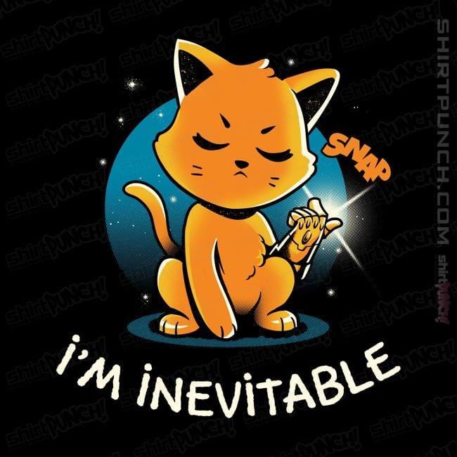 Shirts Magnets / 3"x3" / Black I'm Inevitable