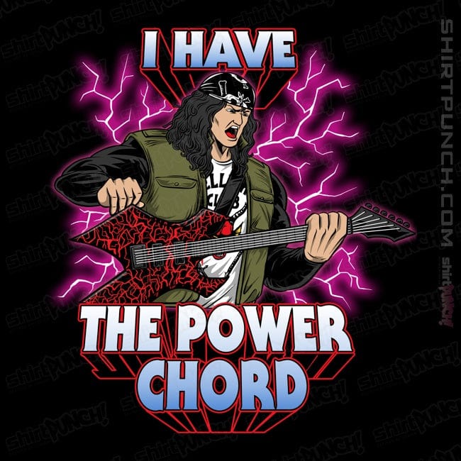 Secret_Shirts Magnets / 3"x3" / Black Power Chord