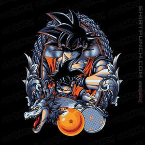 Daily_Deal_Shirts Magnets / 3"x3" / Black Dragon Crest