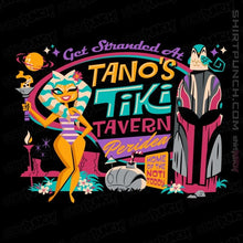 Load image into Gallery viewer, Daily_Deal_Shirts Magnets / 3&quot;x3&quot; / Black Tano&#39;s Tiki Tavern
