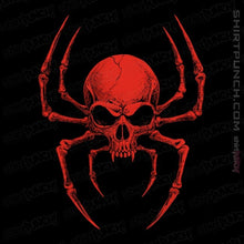 Load image into Gallery viewer, Daily_Deal_Shirts Magnets / 3&quot;x3&quot; / Black Spider Skull
