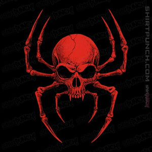 Daily_Deal_Shirts Magnets / 3"x3" / Black Spider Skull