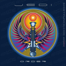 Load image into Gallery viewer, Daily_Deal_Shirts Magnets / 3&quot;x3&quot; / Navy Don&#39;t Stop Believin&#39;
