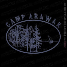 Load image into Gallery viewer, Shirts Magnets / 3&quot;x3&quot; / Black Camp Arawak
