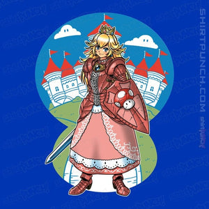 Daily_Deal_Shirts Magnets / 3"x3" / Royal Blue Armored Princess