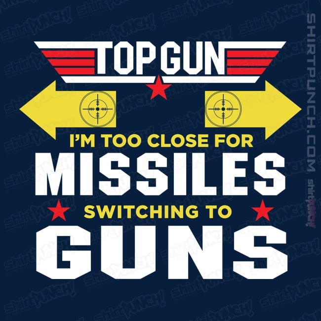 Shirts Magnets / 3"x3" / Navy Switching To Guns