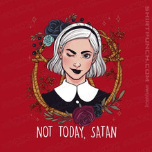 Load image into Gallery viewer, Shirts Magnets / 3&quot;x3&quot; / Red Sabrina Not Today
