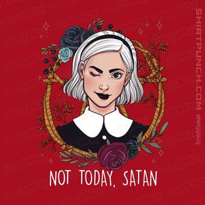 Shirts Magnets / 3"x3" / Red Sabrina Not Today