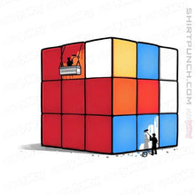 Load image into Gallery viewer, Shirts Magnets / 3&quot;x3&quot; / White Solving The Cube
