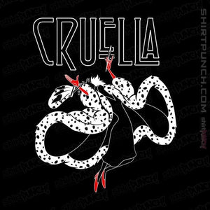 Shirts Magnets / 3"x3" / Black Cruella