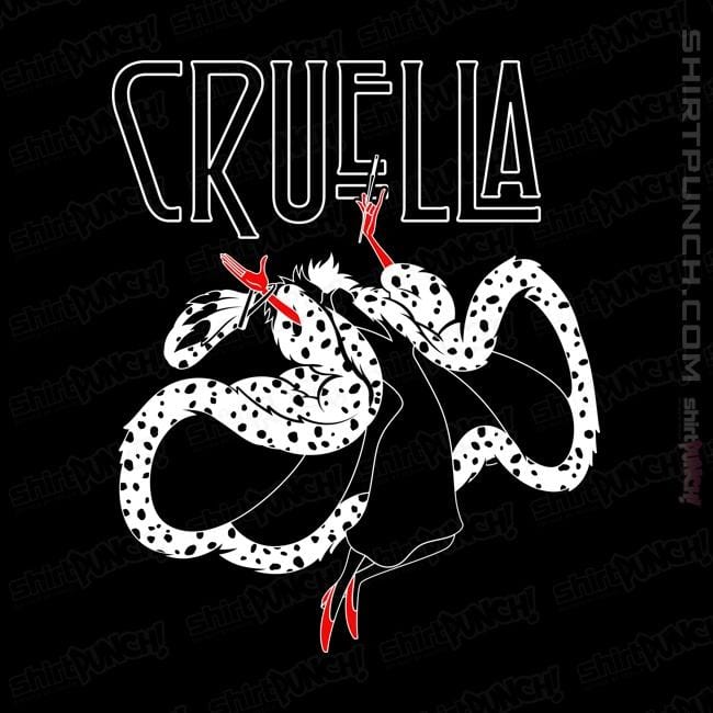 Shirts Magnets / 3"x3" / Black Cruella