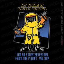 Load image into Gallery viewer, Secret_Shirts Magnets / 3&quot;x3&quot; / Black Vader From Vulcan
