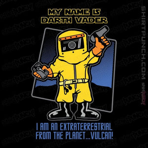 Secret_Shirts Magnets / 3"x3" / Black Vader From Vulcan