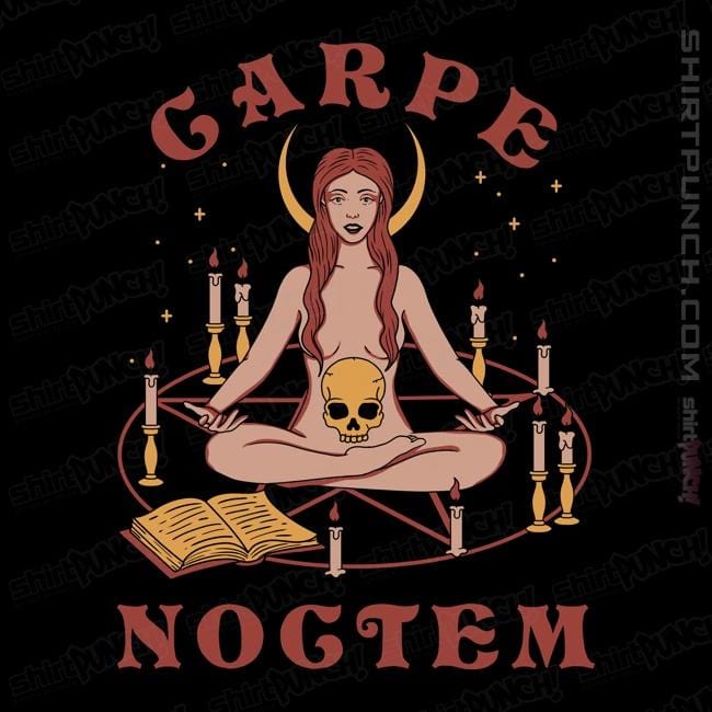 Shirts Magnets / 3"x3" / Black Carpe Noctem