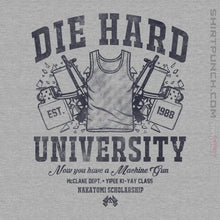Load image into Gallery viewer, Daily_Deal_Shirts Magnets / 3&quot;x3&quot; / Sports Grey Die Hard University
