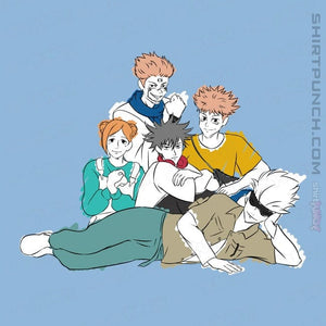 Secret_Shirts Magnets / 3"x3" / Powder Blue Jujutsu Club