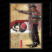 Load image into Gallery viewer, Daily_Deal_Shirts Magnets / 3&quot;x3&quot; / Black Freddy In Japan
