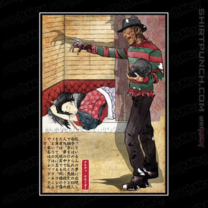 Daily_Deal_Shirts Magnets / 3"x3" / Black Freddy In Japan