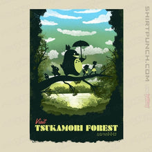 Load image into Gallery viewer, Daily_Deal_Shirts Magnets / 3&quot;x3&quot; / Natural Visit Tsukamori Forest
