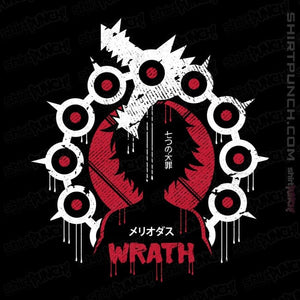 Shirts Magnets / 3"x3" / Black Sin of Wrath Dagon