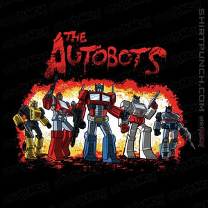 Daily_Deal_Shirts Magnets / 3"x3" / Black The Autobots