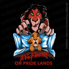 Load image into Gallery viewer, Daily_Deal_Shirts Magnets / 3&quot;x3&quot; / Black Nightmare On Pride Land
