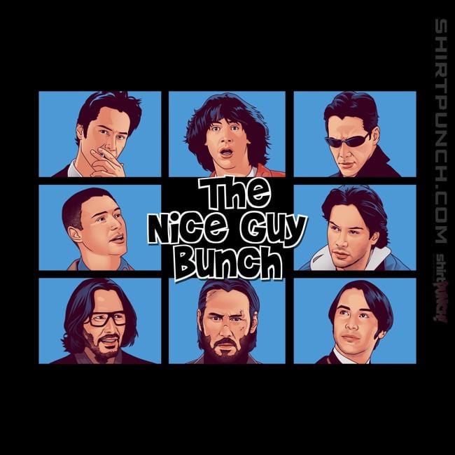 Shirts Magnets / 3"x3" / Black The Nice Guy Bunch