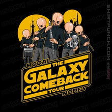 Load image into Gallery viewer, Shirts Magnets / 3&quot;x3&quot; / Black Galaxy Comeback
